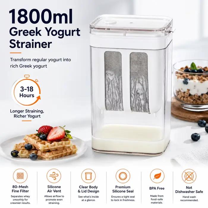 Filtre à yaourt grec 1100ml/1800ml