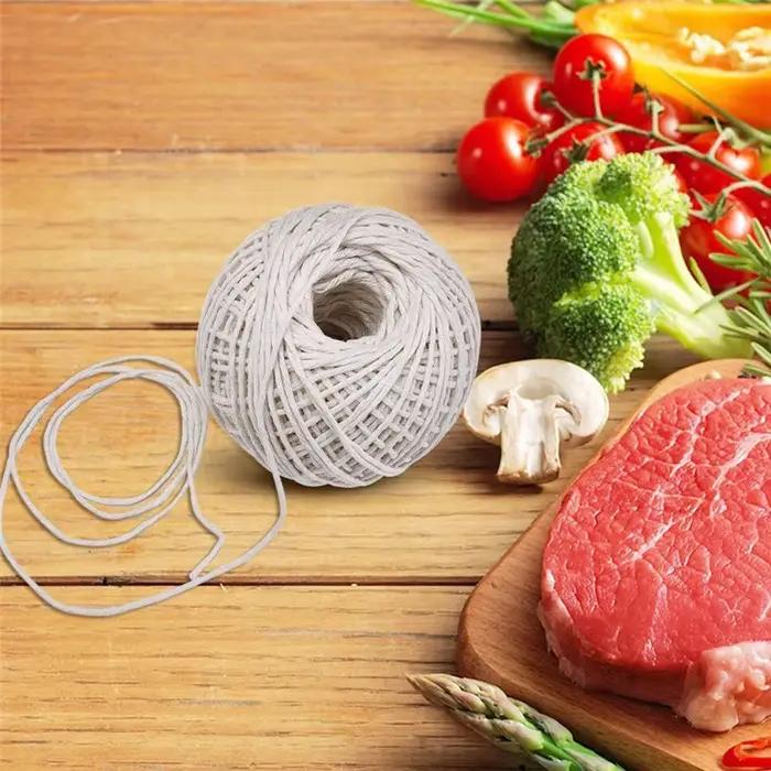 110 pieds outils de cuisine boucher coton ficelle viande préparation treillis dinde Barbecue cordes viande saucisse cravate corde cordon livraison directe