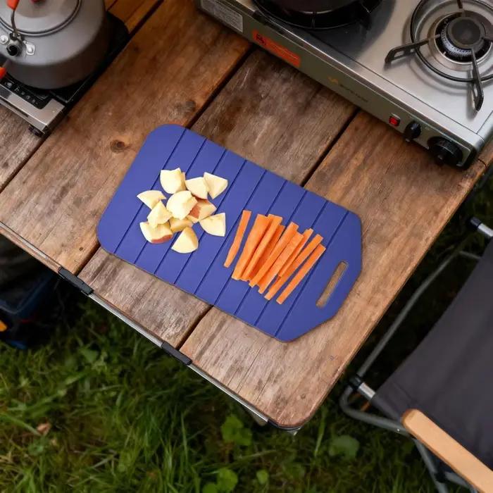 Planche à découper de cuisine pliable double face