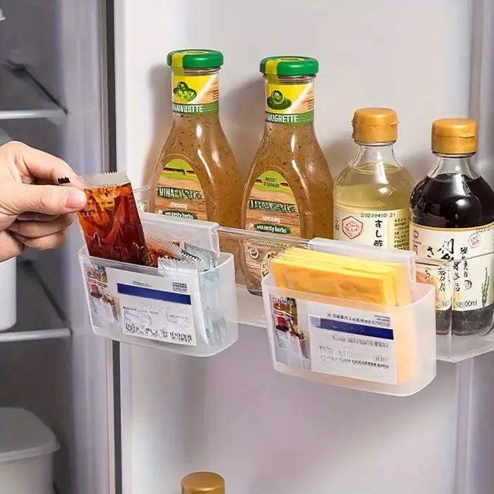 Organisateur de tranches de fromage suspendu pour réfrigérateur