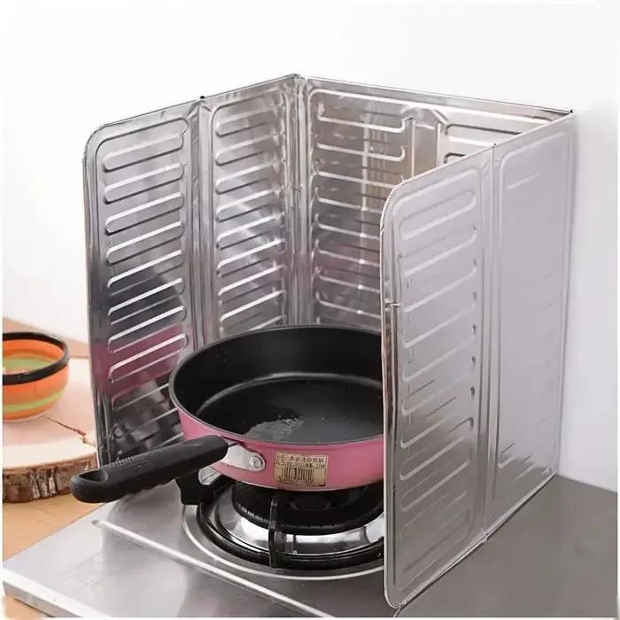 1 pièces cuisine cuisson huile de friture Protection contre les éclaboussures cuisinière à gaz élimination de l'huile