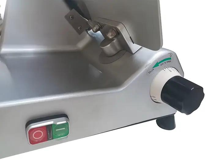 Machine à viande électrique, lame en acier au carbone chromé, Deli, viande, fromage, aliments, jambon, trancheuse commerciale/machine à viande hachée