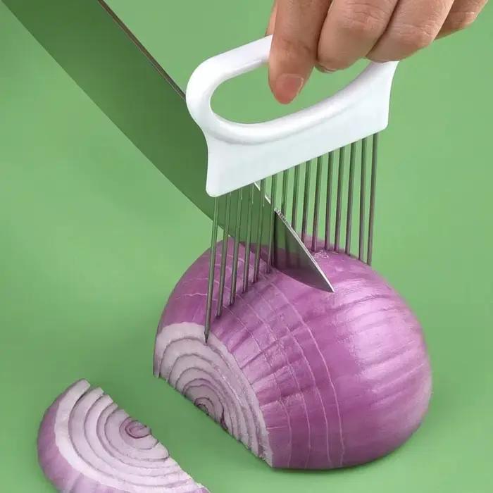 Trancheuse d'oignons sans effort avec ce 1 pièce