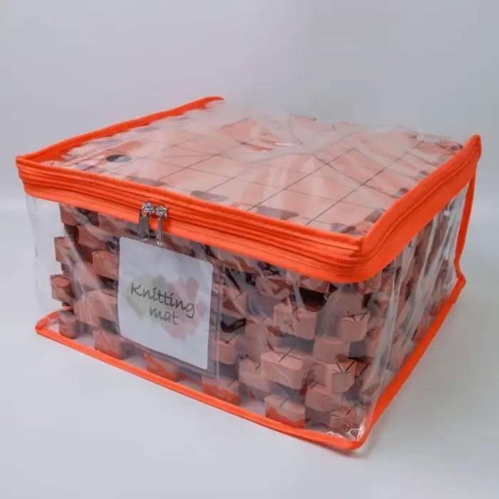 Tapis blocage pour tricot