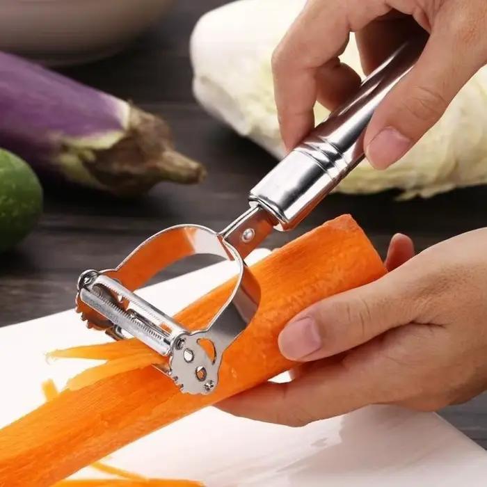 Râpe à carottes, concombre et pommes de terre en acier inoxydable de haute qualité