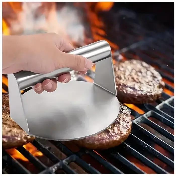 Presse à hamburgers en acier inoxydable