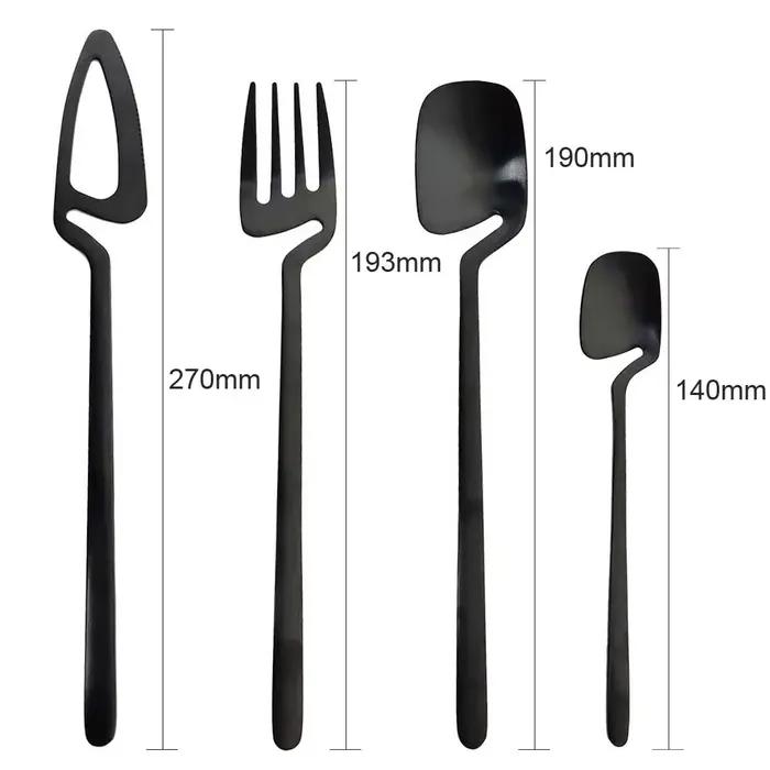 Fourchette à dîner noire