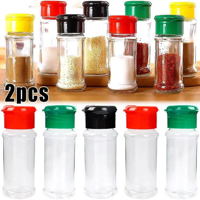 Bocaux d'Assaisonnement Transparents de 100ml
