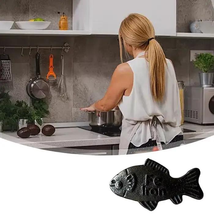 Ustensile de cuisson efficace en fer pour poissons et oiseaux pour repas nutritifs ; réduit les déficiences potentielles
