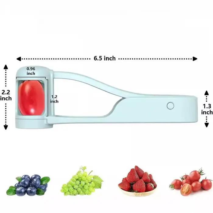 Coupe-tomates cerises et séparateur de raisins