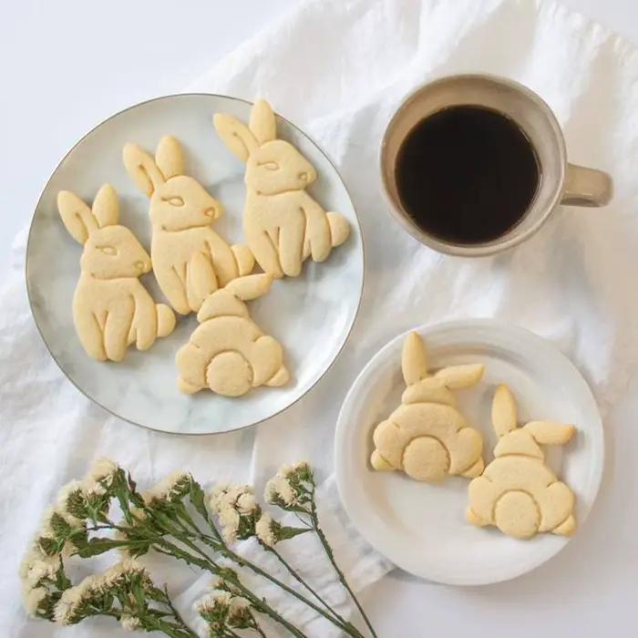 Lot de 1 à 3 emporte-pièces de Pâques
