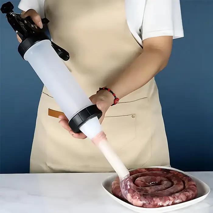 Machine de remplissage manuelle de saucisses faites maison
