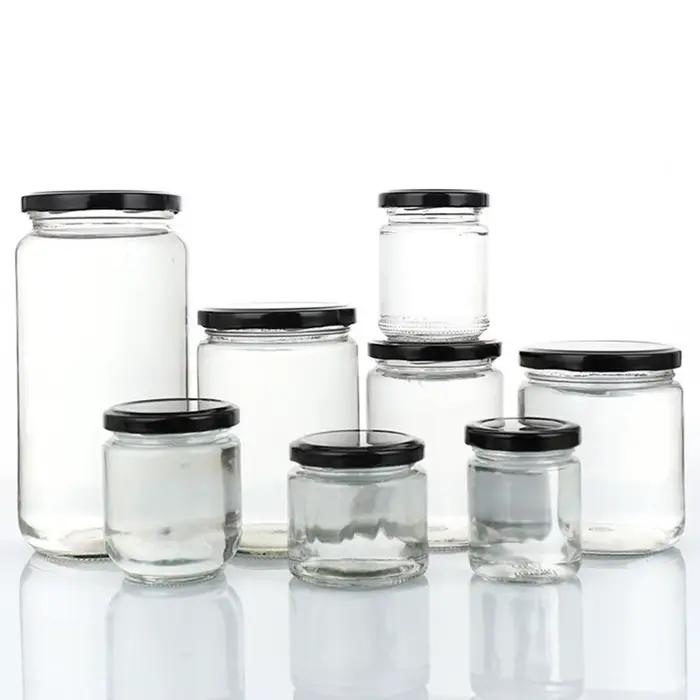 1 pièce avec couvercles hermétiques noirs