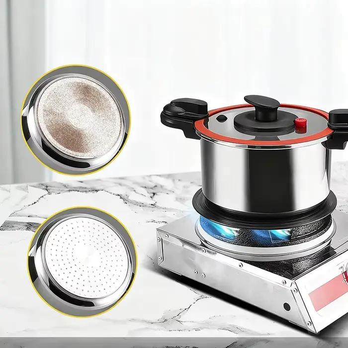 Diffuseur supérieur de cuisinière en aluminium, plaque de Conduction de chaleur, plaque de guidage thermique de cuisine, cuisinière à gaz, pièces d'ustensiles de cuisine, vaisselle d'extérieur