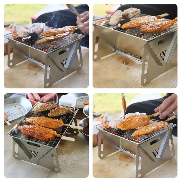 Barbecue pliant Portable