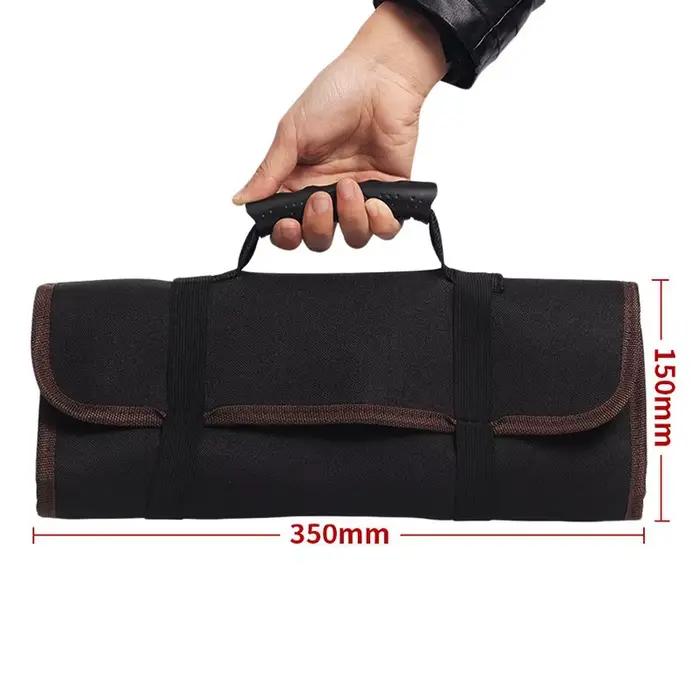 Oxford – sac à couteaux de Chef Portable, couteaux de cuisine, poches de rangement, outils de cuisine, accessoires, sac à main en rouleau de Chef