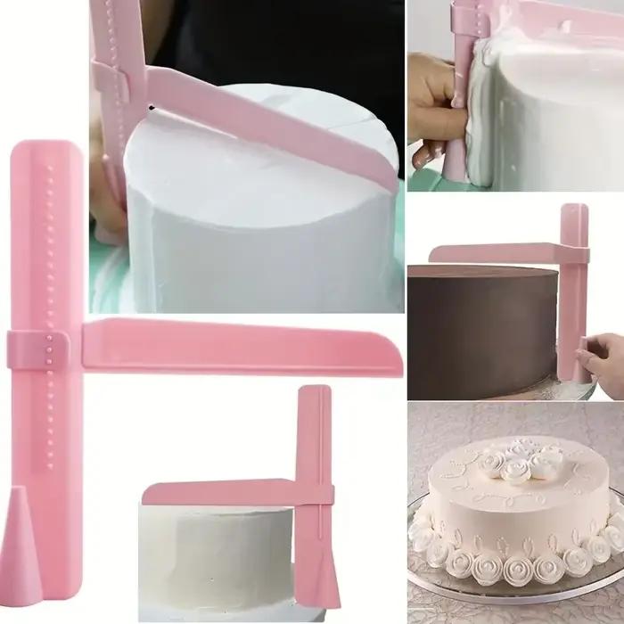 1 gâteau à la crème plus lisse avec hauteur réglable