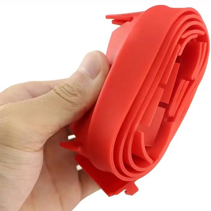Bouclier de croûte de tarte en Silicone réglable