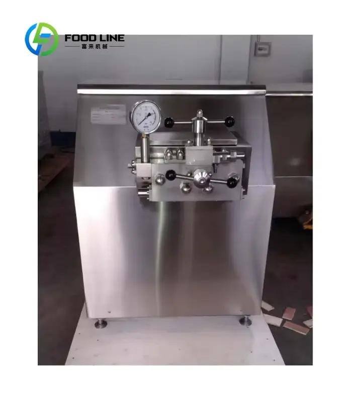 Homogénéisateur industriel personnalisé pour purée de fruits, miel, jus, lait, crème glacée