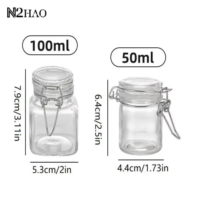 Bouteille en verre scellée de 50/100ml