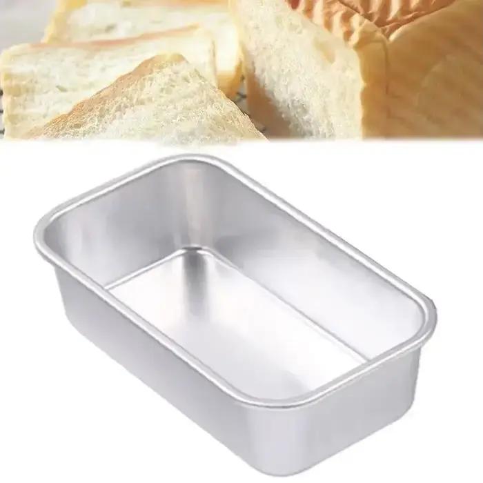 Moule à pain rectangulaire en acier au carbone, poêle à gâteau antiadhésive, Mini moule à Toast, plateau de cuisson de gâteaux, poêle à pain, outils de cuisson de cuisine, ustensiles de cuisson