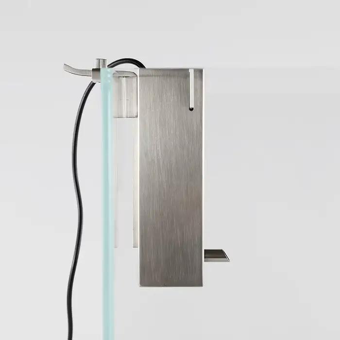 Écumoire de Surface en acier inoxydable 304, processeur de Film à huile électrique, filtre intégré, équipement d'aquarium, aménagement paysager d'herbe