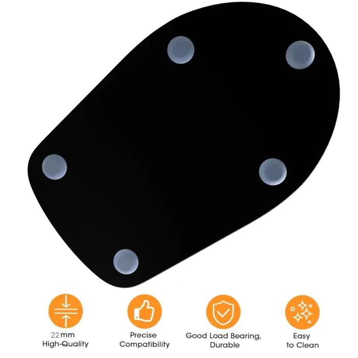 Tapis de glissière pour batteur mélangeur compatible avec les accessoires