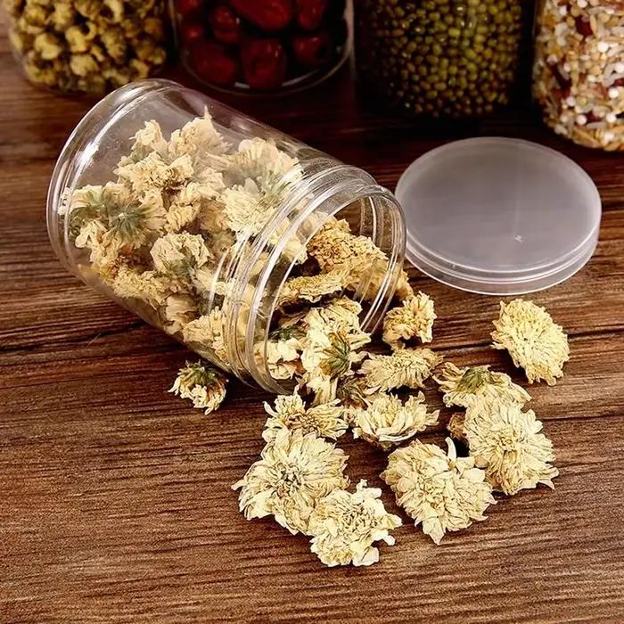 Bocaux Alisensen Plastique, Boîtes Scellées pour Biscuits de Cuisine, Boîte de Rangement des citrouille, Grains Secs Précieux, 250ml-1000ml