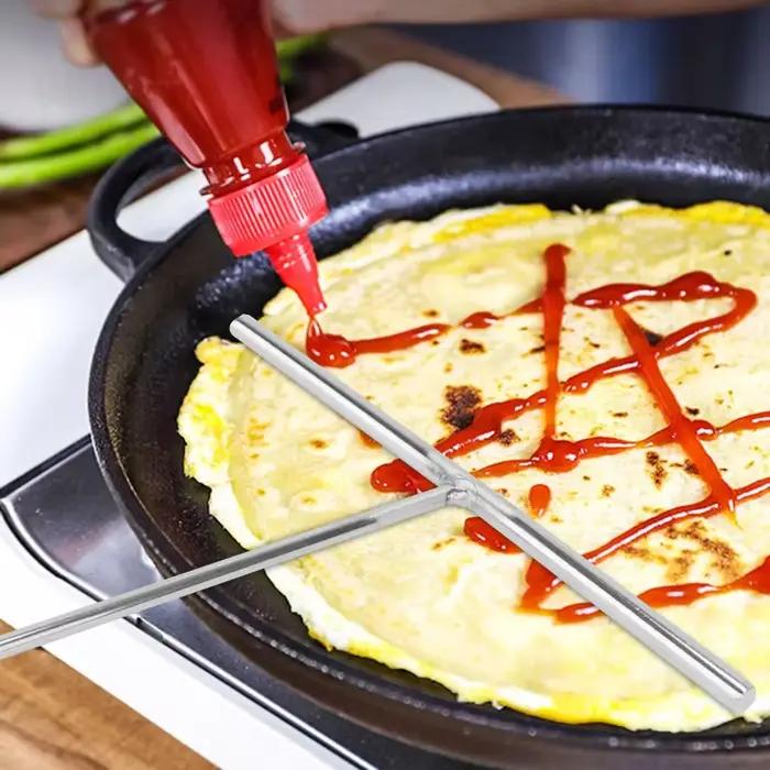 Épandeur de crêpes en acier inoxydable