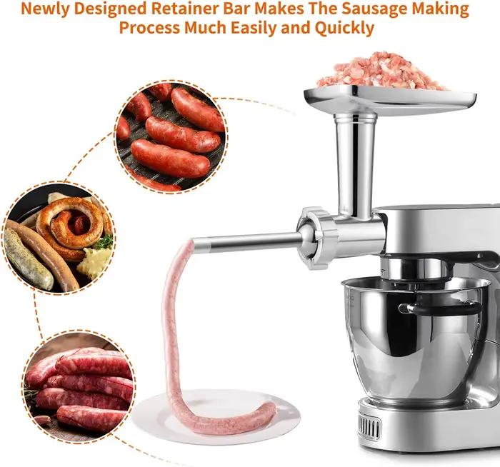 Accessoires pour machine à nouilles acier allié 8 épaisseurs pâte hachoir viande occasion spéciale préparation culinaire rapide et facile