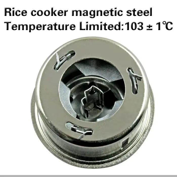 Aimant rond magnétique en acier pour cuiseur à riz, accessoires pour cuiseur à riz, limite de température, thermostat
