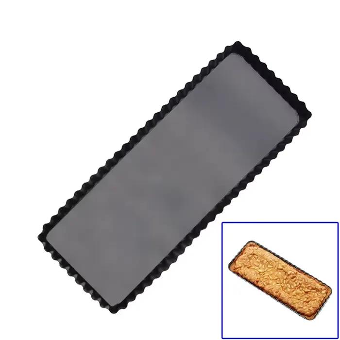 Moule à tarte rectangulaire cannelé