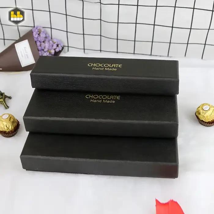 Boîte à Chocolat à Couverture Rigide sur Mesure avec Logo