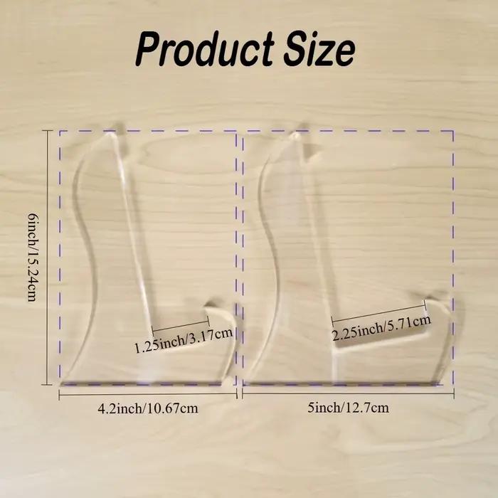 Modèle de support de planche à découper arrière pointu 2 pièces