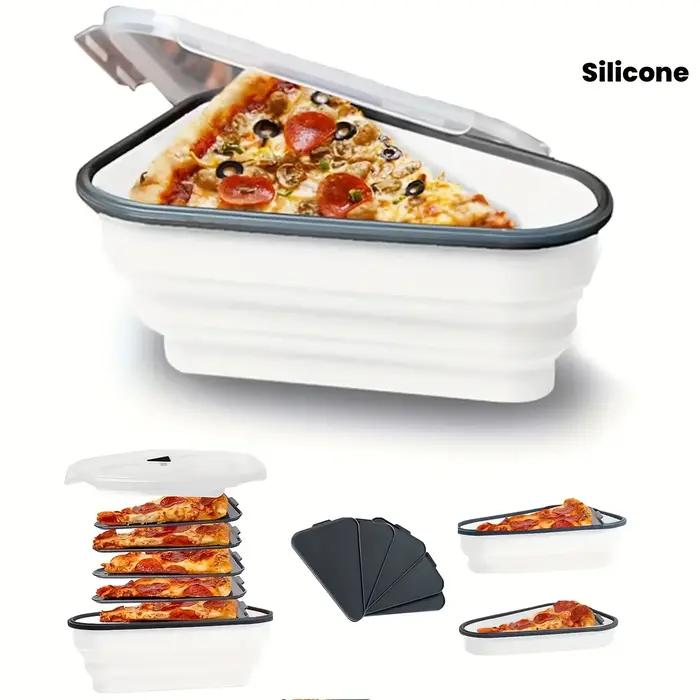 Conteneur de stockage de Pizza en Silicone peu encombrant