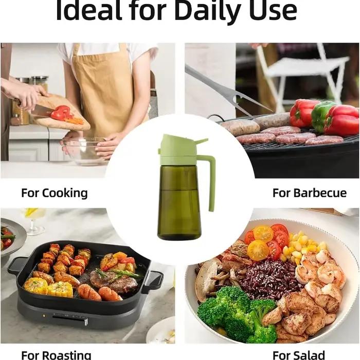 Distributeur d'huile d'olive en plastique pour gadgets de cuisine