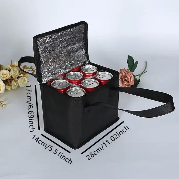 Sac isotherme pour livraison de repas, sac à glace, sac de pique-nique, sac bento portable, sac réfrigéré, sac de conservation des boissons