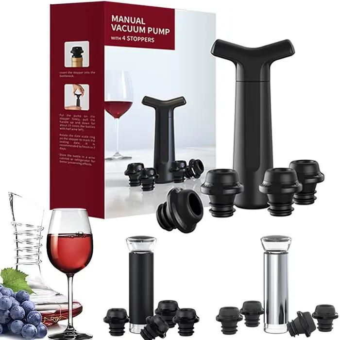 Bouchons de vin sous vide
