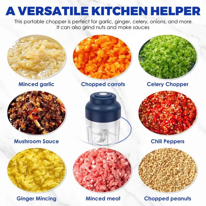 Mini hachoir à ail électrique 250/320 ML