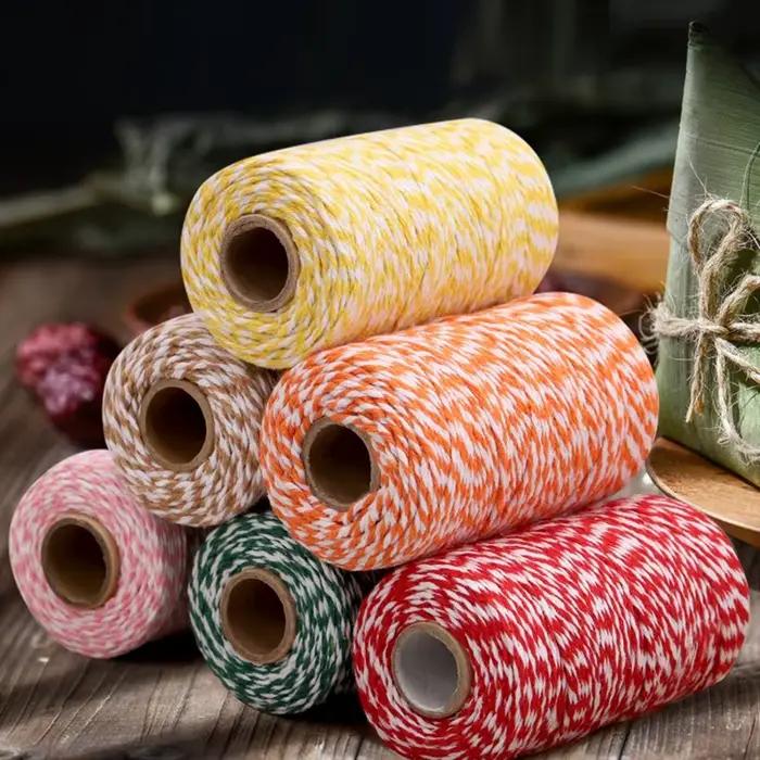 Corde de boucherie en coton pour la préparation de la viande, cordes de dinde, saucisse, trussing, optique, 100 m, 2mm