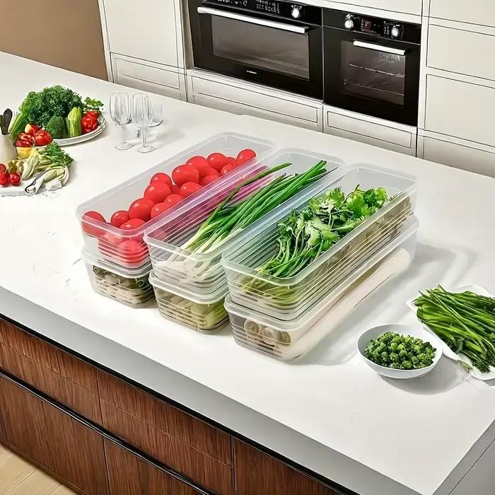 Conteneurs de stockage alimentaire en plastique PP multifonctionnels pour rangement durable et organisation de cuisine pour femmes et hommes occasions spéciales