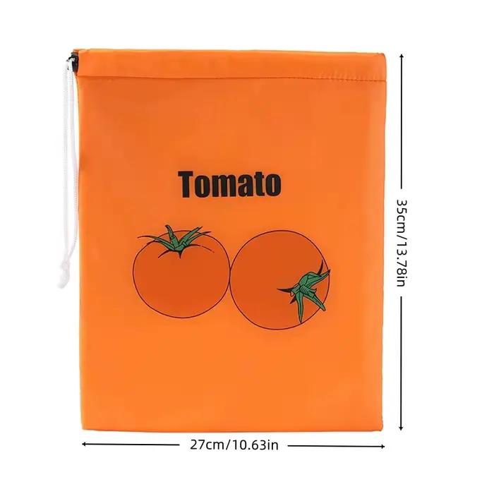 Sac de rangement pour fruits et légumes, sac à cordon pour réfrigérateur, sac de rangement pour la fraîcheur, sac de voyage, sac en film d'aluminium isolé, 1 pièce