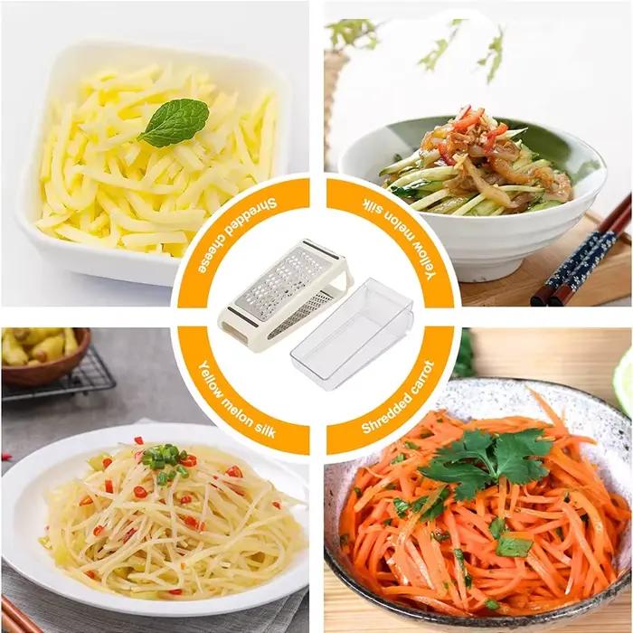Râpe à fromage avec récipient de rangement