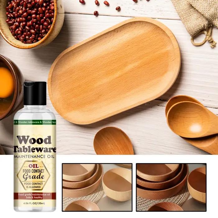 Huile d'entretien pour planches à découper en bois 120 ml