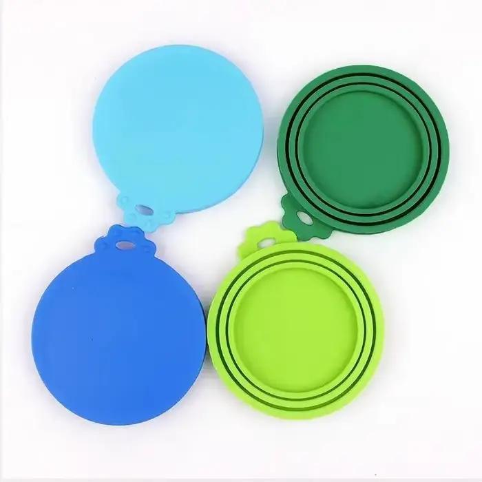 1 couvercle en silicone 3-en-1 réutilisable pour boîtes de conserve