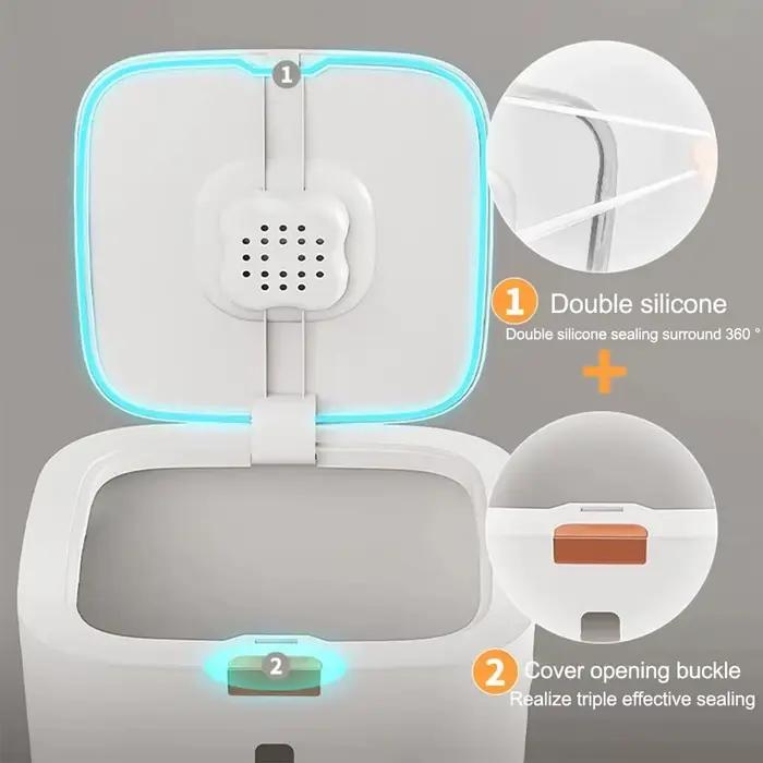 Boîte de rangement hermétique pour riz de 10 kg