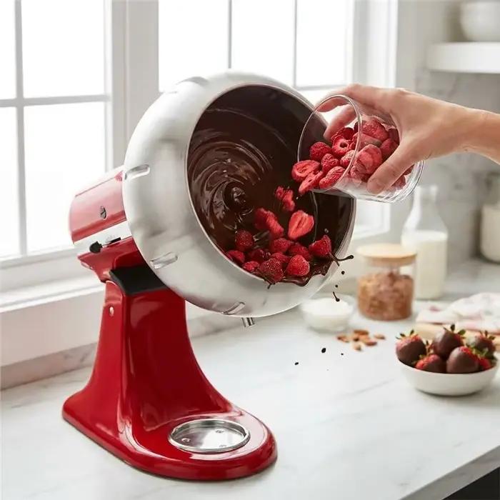 Accessoire de revêtement en chocolat B90B-Candy pour batteur sur socle Kitchenaid