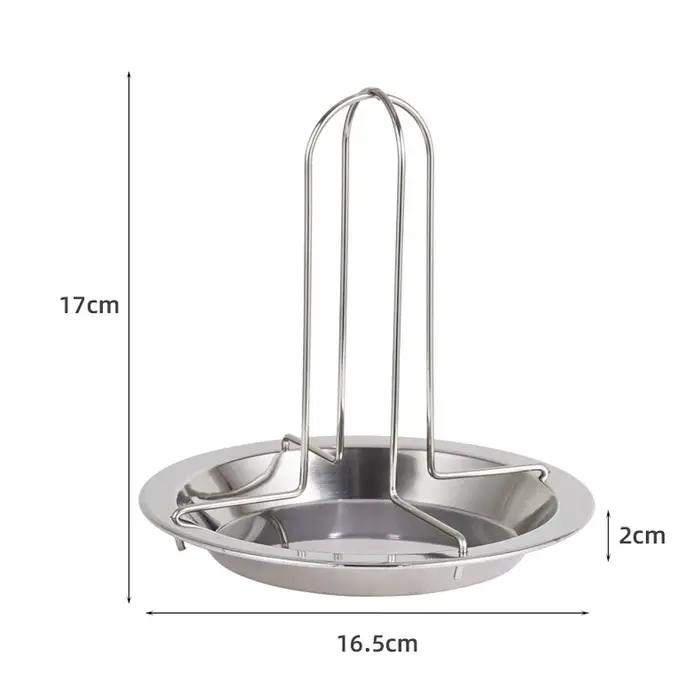Support de rôtissoire Vertical pour poulet en acier inoxydable