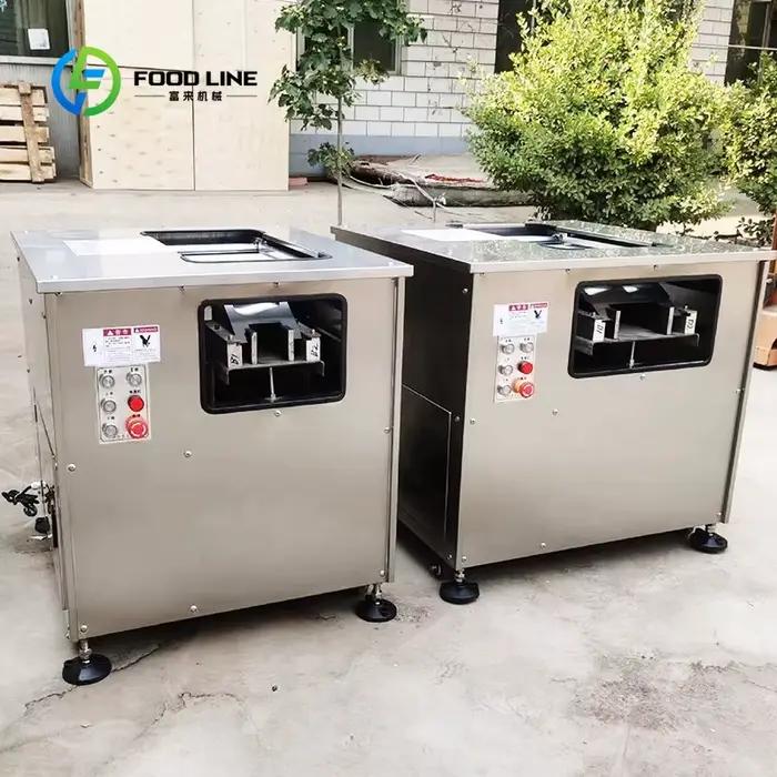 Machine à fileter le poisson électrique mini personnalisée, trancheuse oblique pour le traitement des sardines, du tilapia, du saumon et des fruits de mer