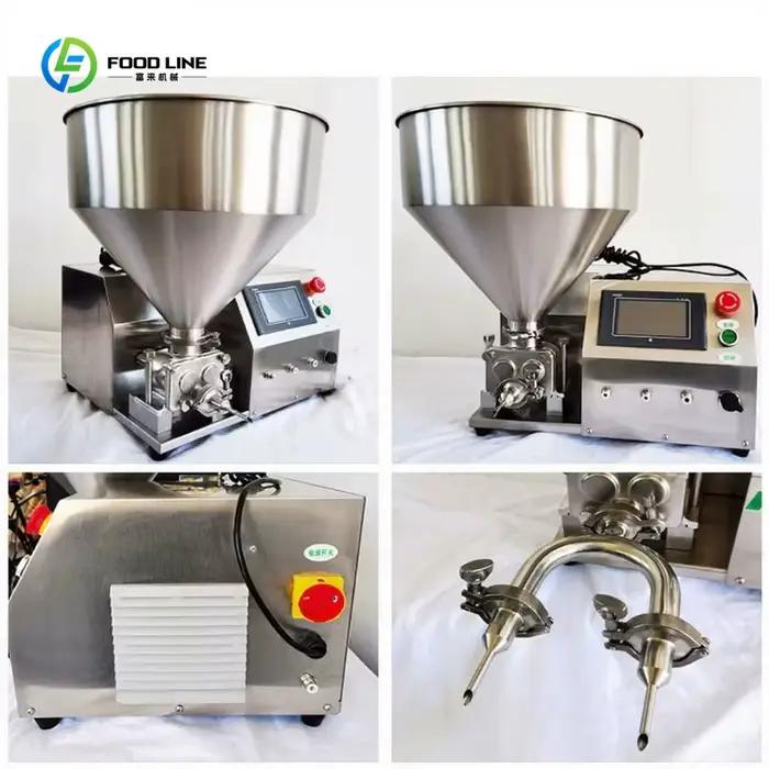 Machine à garnir les pâtisseries personnalisée, injecteur professionnel pour beignets, confiture, crème fouettée, équipement de remplissage de pâtisseries multifonctionnel pour occasions spéciales
